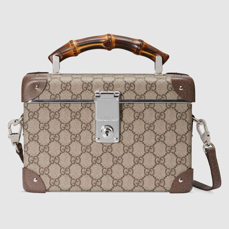 Gucci Globe-Trotter GG Beauty Case Shoulder Bag 588351